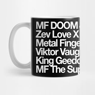 A.K.A. MF DOOM Mug